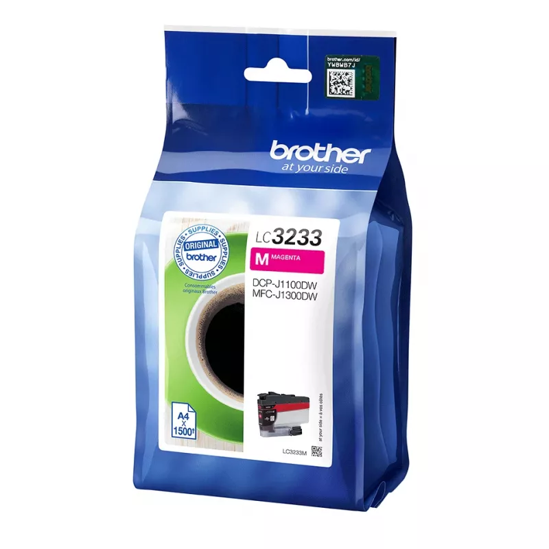 Originali Brother LC3233M rašalo kasetė 1 vnt. Standartinė išeiga Magenta