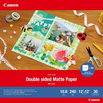 Canon MP-101D dvipusis matinis popierius, 12“x12”, 30 lapų