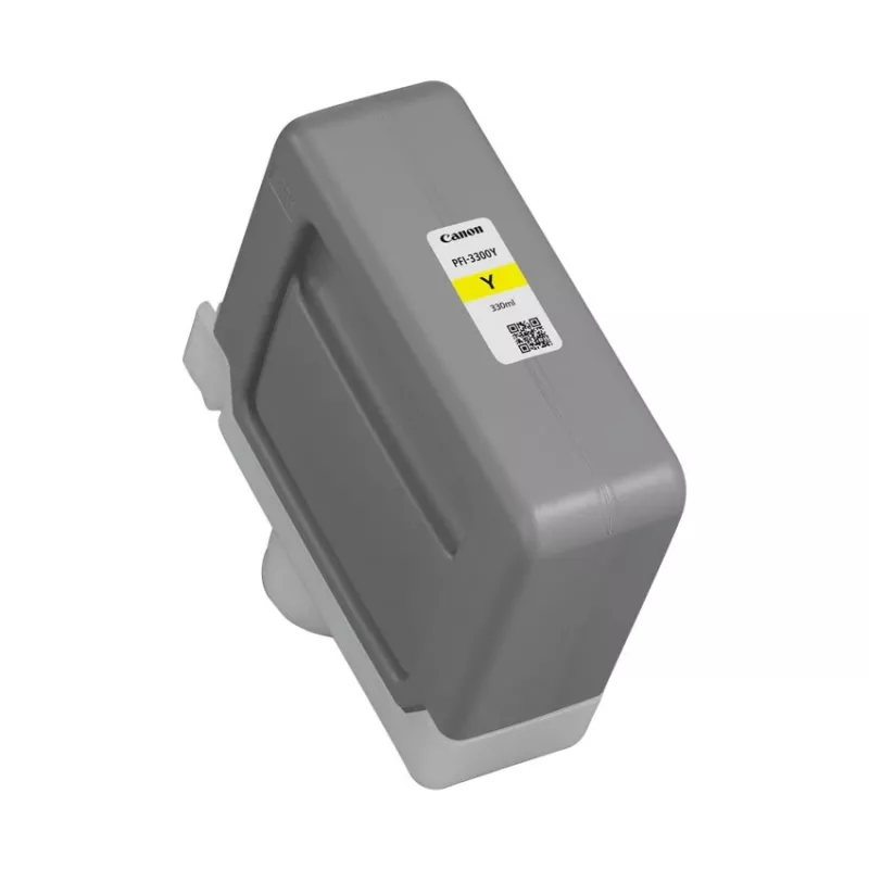 Originalus Canon PFI-3300Y geltonas rašalo kasetė – 330 ml, vienetinis paketas