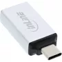 InLine USB 3.2 Gen.2 adapteris, USB-C (vyriškas) į USB-A (moterišką), sidabrinis