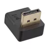 InLine DisplayPort adapteris, DisplayPort kištukas / lizdas, žemyn lenktas