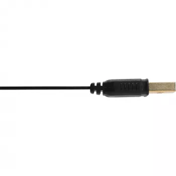 InLine USB 2.0 plokščias ilginimo laidas, A tipas (kištukas / lizdas), auksuoti kontaktai, juodas, 0,5 m