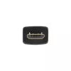InLine Micro USB 2.0 plokščias laidas USB A / Micro-B, juodas/auksinis, 2 m