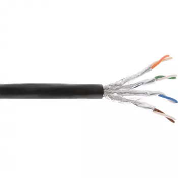 InLine lauko montavimo kabelis S/FTP PiMF Cat.7a AWG 23 varis 1200 MHz PE, 300 m
