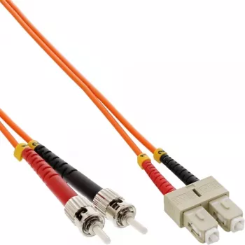InLine Fiber Optinis Dupleksinis Laidas SC/ST 50/125µm OM2 3m