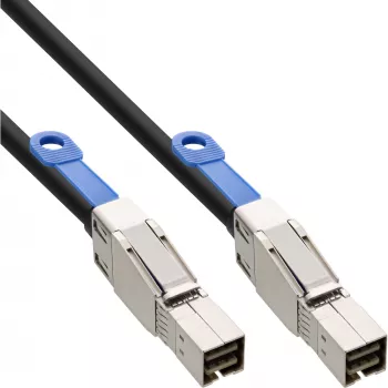 InLine išorinis Mini SAS HD kabelis SFF-8644 į SFF-8644 12Gb/s 2m