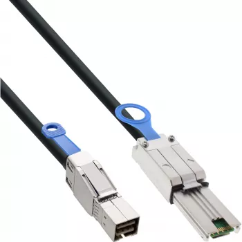 InLine išorinis Mini SAS HD laidas SFF-8644 į SFF-8088 6Gb/s 1m