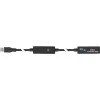 InLine USB3.2 Gen.1 aktyvus kartotinis laidas USB A kištukas / lizdas, juodas, 10 m