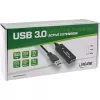 InLine USB3.2 Gen.1 aktyvus kartotinis laidas USB A kištukas / lizdas, juodas, 10 m