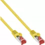 InLine Patch Laidas S/FTP PiMF Cat.6 250MHz varis halogen free geltonas 7,5m