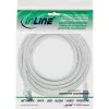 InLine Patch laidas, Cat.6A, S/FTP, TPE lankstus, baltas, 10 m