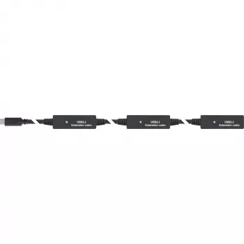 InLine USB 3.2 Gen.1 aktyvus ilgintuvas, USB-C kištukas į USB-C lizdą, 10 m