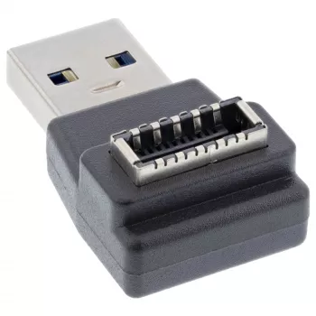 InLine USB 3.2 adapteris, USB-A (vyriškas) į vidinį USB-E priekinio skydelio lizdą