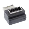 InLine USB 3.2 adapter vidinis, priekinio skydelio USB-E kištukas į USB-E lizdą 90°