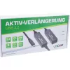 InLine USB 3.2 Gen.1 aktyvus prailginimas, USB-C kištukas į USB-C lizdą, 15 m