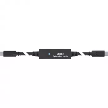 InLine USB 3.2 Gen.1 aktyvus laidas, USB-C kištukas į USB-C kištuką, 5 m