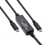 InLine USB 3.2 Gen.1 aktyvus laidas, USB-C kištukas į USB-C kištuką, 15 m