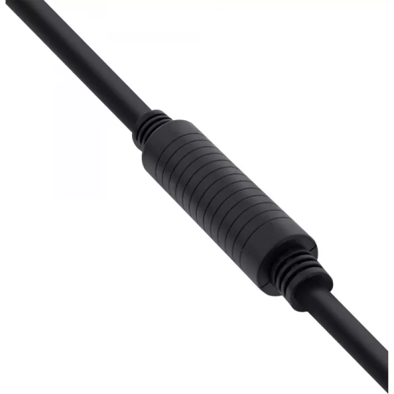 InLine aktyvus HDMI kabelis su Ethernet, M/M, juodas, auksuoti kontaktai, 30 m