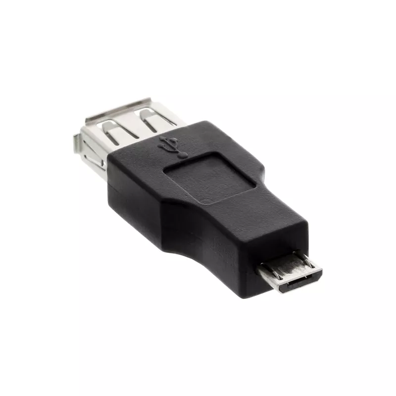 InLine Micro USB OTG adapteris Micro-B kištukas į USB A lizdą