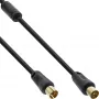 InLine antenos kabelis 2x ekranuotas >85dB juodas 3m