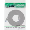 InLine Flat patch laidas, U/FTP, Cat.6A, pilkas, 7m