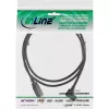 InLine Micro USB 2.0 laidas USB A / Micro-B, kampuotas, juodas, 1,5 m