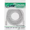 USB 2.0 laidas A tipo (vyras) / B tipo (vyras) InLine 34535T 3 m permatomas