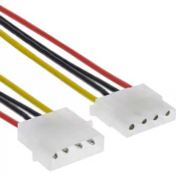 InLine Power Supply Extension Cable 4pin vyriškas / moteriškas 29650B