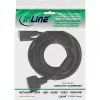 InLine DVI-D kabelis 24+1 M/F, Dual Link, 2 ferito žiedai, 5 m