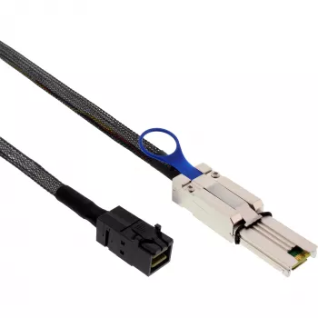 InLine Mini SAS HD laidas SFF-8643 į SFF-8088 1m