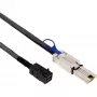 InLine Mini SAS HD laidas SFF-8643 į SFF-8088 1m