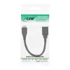 InLine Micro USB 3.0 OTG adapterio laidas Micro B (vyriškas) į USB A (moteriškas) 0,15 m