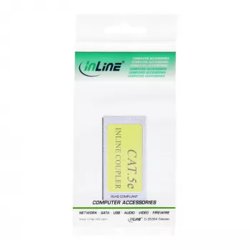 InLine Cat.5e kryžminis adapteris tiesioginis kryžminis 2x RJ45 kištukinė ekranuota