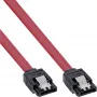 InLine SATA 6Gb/s kabelis su fiksatoriais 0,75m