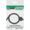 InLine HDMI-DVI laidas HDMI kištukas / DVI kištukas 18+1 juodas 0,5 m