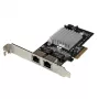 StarTech.com Dviejų prievadų PCI Express (PCIe x4) Gigabit Ethernet tinklo adapteris serveriui – Intel i350 NIC