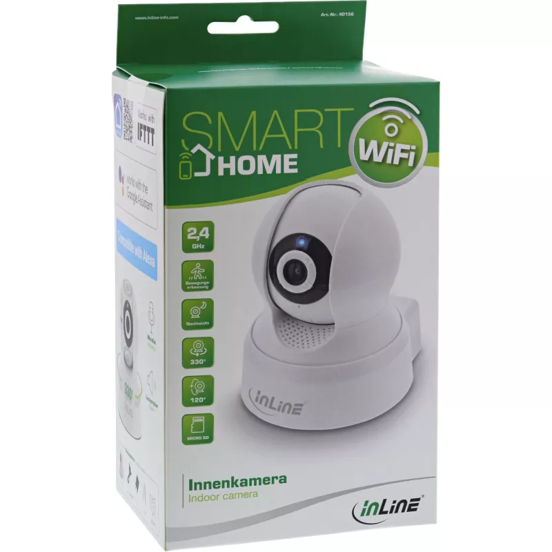 IP vaizdo stebėjimo kamera InLine Smart Home Camera Indoor