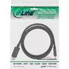 InLine 17187 DisplayPort į HDMI keitiklio kabelis 0,3 m juodas
