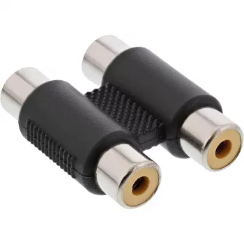 Garso adapteris 2x RCA lizdas / lizdas InLine 99318