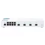 QNAP QSW-M408S tinklo jungiklis valdomas L2 Gigabit Ethernet (10/100/1000) Baltas