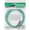 InLine Fiber Optic Duplex kabelis LC/ST 50/125µm OM3 5m