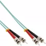 InLine Fiber Optic Duplex laidas ST/ST 50/125µm OM3 10m