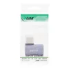 InLine USB4 adapteris, USB-C kištukas / lizdas, dešinysis / kairysis kampinis, aliuminis, pilkas