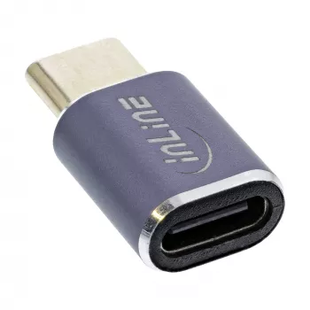InLine USB4 adapteris USB-C kištukas/lizdas aliuminis pilkas 35900A