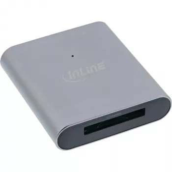 InLine kortelių skaitytuvas USB 3.2 USB-C arba USB-A, skirtas CFexpress Type B kortelėms