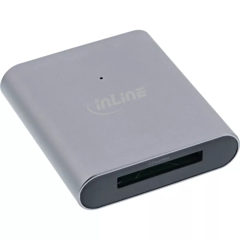 InLine kortelių skaitytuvas USB 3.2 USB-C arba USB-A, skirtas CFexpress Type B kortelėms
