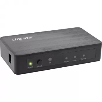 InLine HDMI jungiklis, 3 prievadai, 4K2K@60Hz, HDCP 2.2