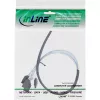 InLine Slim SAS kabelis, SFF-8654 į 4x SATA 7-pin, 12Gb/s, 0,5 m