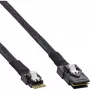 InLine plonas SAS kabelis, SFF-8654 į Mini SAS SFF-8087, 12Gb/s, 0,5 m