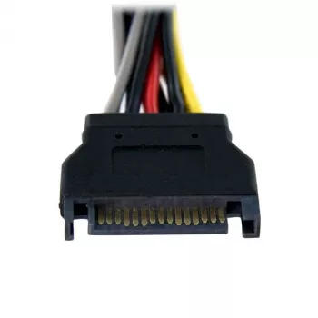 StarTech.com 15 cm SATA maitinimo Y skirstiklio laidas, 1×SATA kištukas į 2×SATA lizdą